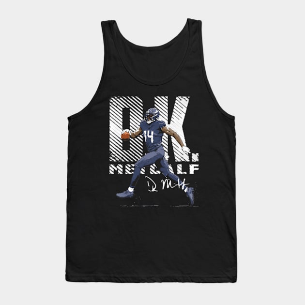 D.K. Metcalf Seattle Bold Tank Top by caravalo